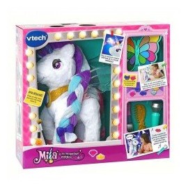 Peluche Interactivo Mila Y Su Maquillaje Mágico 80-182522 Vtech-JuguetesGalaxia-Aprendizaje