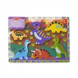 Rompecabezas Grande: Dinosaurios Melissa & Doug-JuguetesGalaxia-Aprendizaje