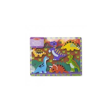 Rompecabezas Grande: Dinosaurios Melissa & Doug-JuguetesGalaxia-Aprendizaje