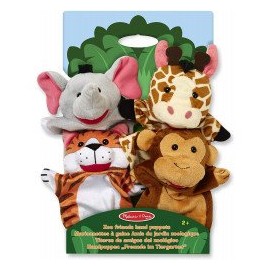 Títeres De Amigos Del Zoológico Melissa & Doug-JuguetesGalaxia-Aprendizaje