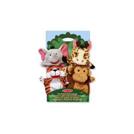 Títeres De Amigos Del Zoológico Melissa & Doug-JuguetesGalaxia-Aprendizaje