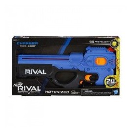 Nerf E8449 Nerf Rival Lanzador Charger MXX-1200 Motorized Azul-JuguetesGalaxia-Lanzadores