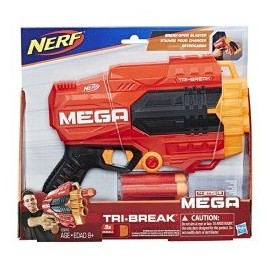 NERF MEGA TRI BREAK HASBRO-JuguetesGalaxia-Lanzadores