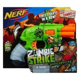 NERF ZOMBIE DOUBLESTRIKE HASBRO-JuguetesGalaxia-Lanzadores