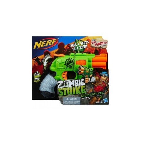 NERF ZOMBIE DOUBLESTRIKE HASBRO-JuguetesGalaxia-Lanzadores