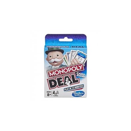 Hasbro Gaming E3113 Monopoly Deal Juego de Cartas-JuguetesGalaxia-Juegos de Mesa