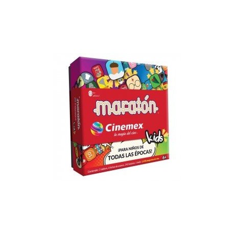 Juego de Mesa Maraton Cinemex Kids-JuguetesGalaxia-Juegos de Mesa