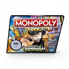 Monopoly E7033 Monopoly Speed Juego de Mesa-JuguetesGalaxia-Juegos de Mesa