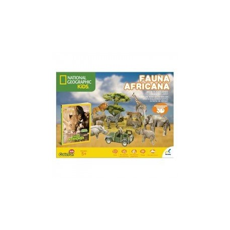 Rc 3d nat geo kids fauna africana-JuguetesGalaxia-Juegos de Mesa