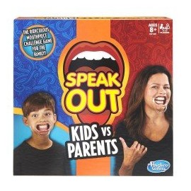 SPEAK OUT KIDS VS PARENTS HASBRO-JuguetesGalaxia-Juegos de Mesa