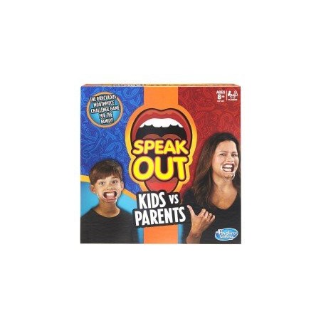 SPEAK OUT KIDS VS PARENTS HASBRO-JuguetesGalaxia-Juegos de Mesa