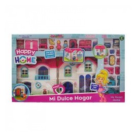 Casa de Muñecas Mi Dulce Hogar Happy Home-JuguetesGalaxia-Muñecas