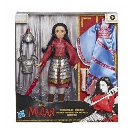 Disney Girls E8587 Mulan Muñeca Set Doble Reflejo Juguete Hasbro-JuguetesGalaxia-Muñecas