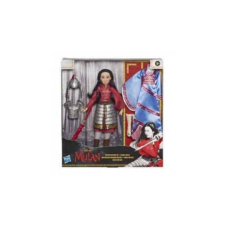 Disney Girls E8587 Mulan Muñeca Set Doble Reflejo Juguete Hasbro-JuguetesGalaxia-Muñecas