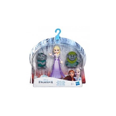 Frozen E7078 Frozen 2 Mini Muñecas con Amigos Elsa y los Trolls Juguete Hasbro-JuguetesGalaxia-Muñecas