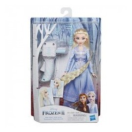 Hasbro E7002 Frozen 2 Trenzamanía Juguete Hasbro Elsa-JuguetesGalaxia-Muñecas