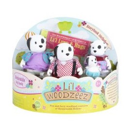 Li'l Woodzeez Set Familia de Perros-JuguetesGalaxia-Muñecas