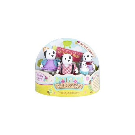 Li'l Woodzeez Set Familia de Perros-JuguetesGalaxia-Muñecas