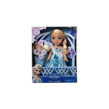 MUNECA TODDLER 16 PG ELSA CANTA CONMIGO NINA JAKKS FROZEN-JuguetesGalaxia-Muñecas