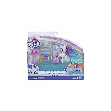 My Little Pony E5018 Rarity Set Para Llevar My Little Pony-JuguetesGalaxia-Muñecas