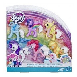 MY LITTLE PONY E5553  Kit Cola Sorpresa de Arcoíris  Juguete Hasbro-JuguetesGalaxia-Muñecas