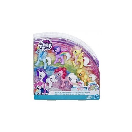 MY LITTLE PONY E5553  Kit Cola Sorpresa de Arcoíris  Juguete Hasbro-JuguetesGalaxia-Muñecas