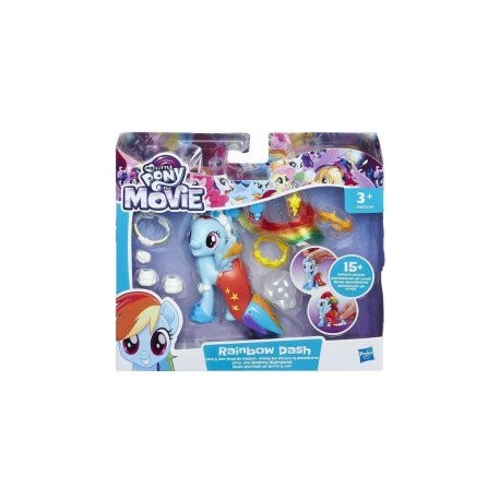 My Little Pony Moda Divertida De Tierra Y Mar Rainbow Dash-JuguetesGalaxia-Muñecas