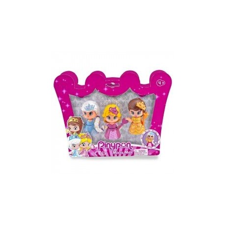 Pinypon Princesas 3 Pack-JuguetesGalaxia-Muñecas