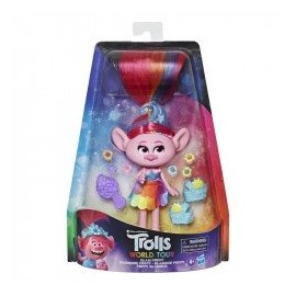 Trolls E6818 Trolls World Tour Fashion Trolls Deluxe Poppy-JuguetesGalaxia-Muñecas