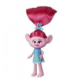 Trolls E8022 Trolls World Tour Fashion Trolls Básica Poppy-JuguetesGalaxia-Muñecas