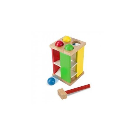 Melissa & Doug  13559 Torre Para Golpear y Girar-JuguetesGalaxia-Aprendizaje