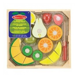 Melissa & Doug  14021 Fruta De Madera Para Cortar-JuguetesGalaxia-Aprendizaje