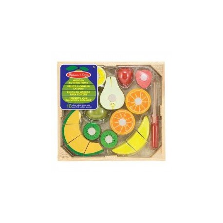 Melissa & Doug  14021 Fruta De Madera Para Cortar-JuguetesGalaxia-Aprendizaje